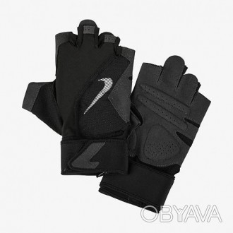 Рукавички для тренінгу Nike MENS PREMIUM FITNESS GLOVES BLACK /VOLT /BLACK /WHIT. . фото 1