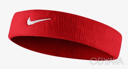 Пов'язка на голову Nike SWOOSH HEADBAND – це необхідний аксесуар для занять акти. . фото 1