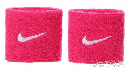 Зручний універсальний напульсник Nike SWOOSH WRISTBANDS чудово поглинає вологу т. . фото 1