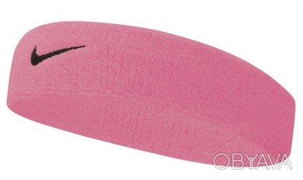 Пов'язка на голову Nike SWOOSH HEADBAND – це необхідний аксесуар для занять акти. . фото 1