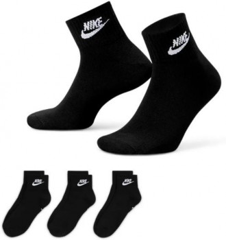 Шкарпетки Nike EVERYDAY ESSENTIAL ANKLE це легкі, універсальні шкарпетки, які мо. . фото 4