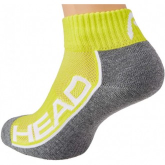 Шкарпетки Head PERFORMANCE QUARTER забезпечують якісну амортизацію та підтримку . . фото 4