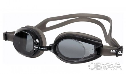Двокомпонентні окуляри для плавання класичного дизайну. Лінзи окулярів AVANTI з'. . фото 1