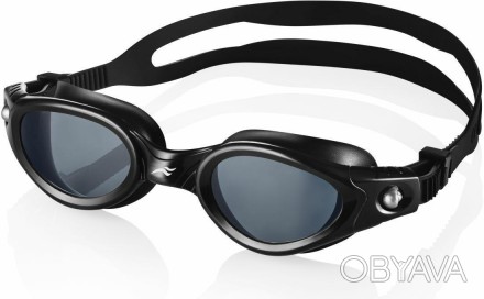 PACIFIC – це моноблочні окуляри для плавання, лінзи яких з'єднані між собою елас. . фото 1