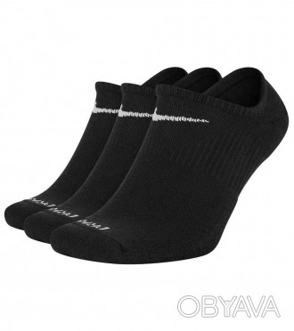 Шкарпетки Nike EVERYDAY PLUS CUSH FOOTIE практичні шкарпетки з анатомічним кроєм. . фото 1