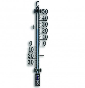 Уличный термометр TFA 12.5001.01 металлический (275 мм длина)
 
Настенный термом. . фото 2
