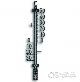 Уличный термометр TFA 12.5001.01 металлический (275 мм длина)
 
Настенный термом. . фото 1