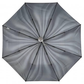 Женский зонт полуавтомат на 8 спиц из тонкого карбона - красивый и надежный защи. . фото 5