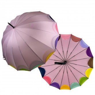Зонтик трость на 16 карбоновых спиц - надежный защитник от дождя и ветра.
Данный. . фото 2