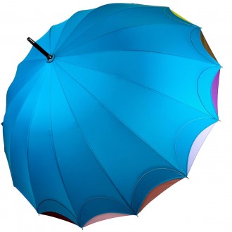 Зонтик трость на 16 карбоновых спиц - надежный защитник от дождя и ветра.
Данный. . фото 3