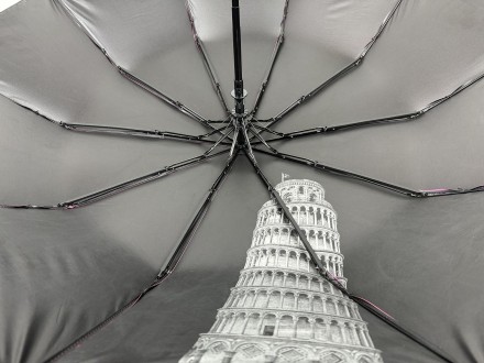 Стильный женский зонт полуавтомат от производителя Bellissimo обеспечит вам суху. . фото 7