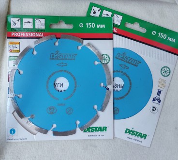 Продам новый алмазный диск/отрезной круг Distar Classic 1A1RSS/C3-W (150-22,23мм. . фото 2