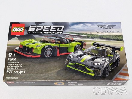 
	Конструктор LEGO Speed Champions Aston Martin Valkyrie AMR Pro & Aston Martin . . фото 1