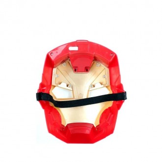Интерактивная открывающаяся маска Железного человека со световыми и звуковыми эф. . фото 3