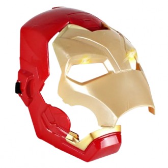 Интерактивная открывающаяся маска Железного человека со световыми и звуковыми эф. . фото 2
