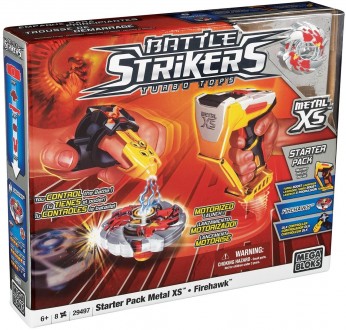 Игровой набор волчек Огненный Ястреб - Firehawk, Metal XS, Starter Pack, Battle . . фото 4