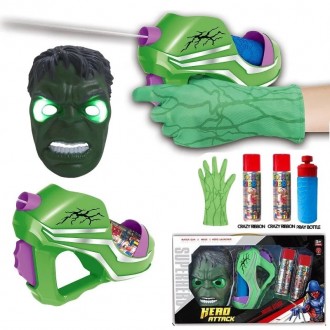 Набор супергероя "Халк/Hulk" (стреляет паутиной) арт. WL 8835-49
Идеальный подар. . фото 2