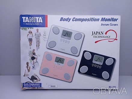 Tanita BC-731 — это компактные и обтекаемые весы для измерения состава тела, иде. . фото 1