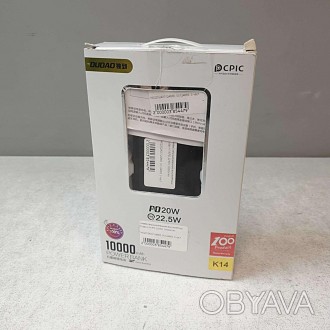 Внешний аккумулятор Dudao K14 PD 22.5W (10000mAh) – компактный по размерам девай. . фото 1