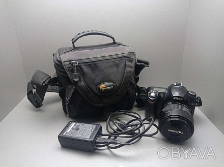 Цифровой фотоаппарат Nikon D50 KIT AF-S DX 18-55G black. Фотокамера D50 идеально. . фото 1