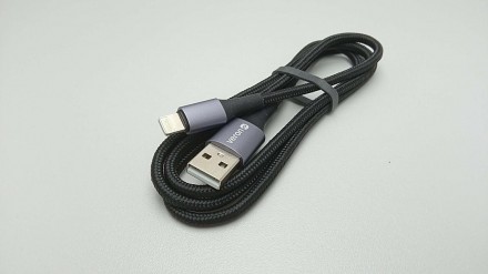 Тип конектора 1 Apple Lightning
Тип конектора 2 USB
USB Type A
Довжина 1 м
Тип Д. . фото 3