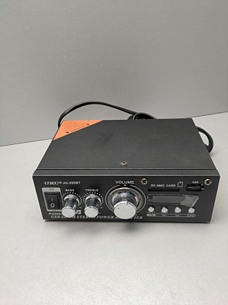 Підсилювач звуку UKC AK-699BT з Bluetooth — двоканальний підсилювач для колонок . . фото 2