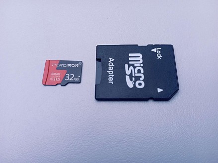 MicroSD 32Gb + adapter - компактное электронное запоминающее устройство, использ. . фото 5