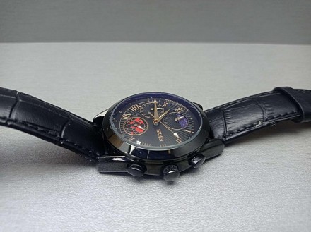 Чоловічий наручний годинник з масивним корпусом Skmei 9236 Сріблястий з чорним ц. . фото 8
