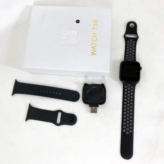 Розумний годинник Smart Watch T55. Годинник має дещо видозмінний доопрацьований . . фото 14