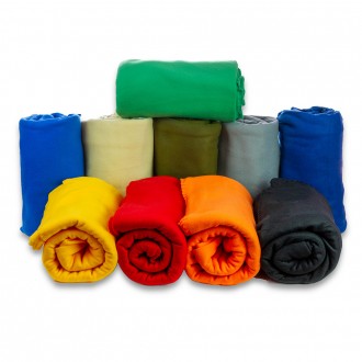 Флисовый дорожный плед 150*180 – одеяло с чехлом для кемпинга, туризма и п. . фото 7