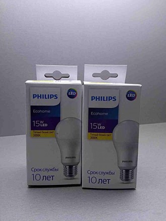 Philips Ecohome LED Bulb 15W E27 3000К
Внимание! Комісійний товар. Уточнюйте ная. . фото 2