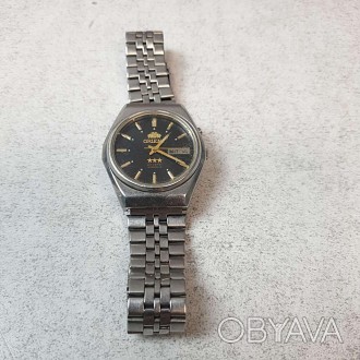 Годинник Orient 46985b-71. Часовий механізм: кварцовий; матеріал корпусу: метал;. . фото 1