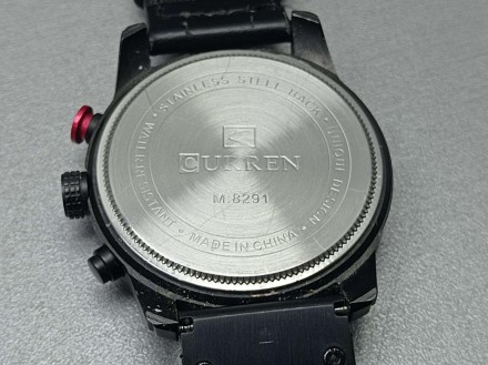 Стильний чоловічий годинник Curren M: 8291 з корпусом завширшки 45 мм і обладнан. . фото 5