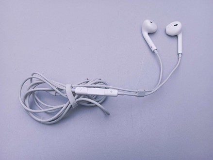 Навушники з мікрофоном, вкладки, роз'єм Lightning, підтримка iPhone
Внимание! Ко. . фото 9