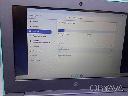 Ноутбук Б/У HP Chromebook 11 G7 (Intel Celeron N4000 @ 1.1GHz/Ram 2GB/eMMC 16GB/