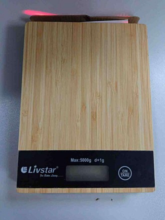Весы кухонные Livstar LSU-5007 обладают компактным размером, но выдерживают нагр. . фото 2