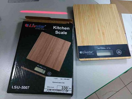 Весы кухонные Livstar LSU-5007 обладают компактным размером, но выдерживают нагр. . фото 3