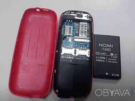 Телефон Nomi i1440 – практичная и надежная модель, отличающаяся привлекательным . . фото 1
