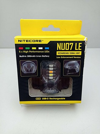 NITECORE NU07 LE - новая модель фонаря серии NU, специально разработаннай для пр. . фото 2