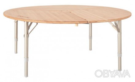 Складной бамбуковый стол для улицы — установите металлические предохранители, чт. . фото 1