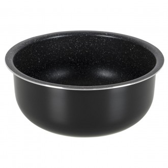 Набор посуды Gimex Cookware Set induction 7 предметів Black (6977222)С набором с. . фото 5