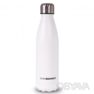 Фляга Swissbrand Fiji 500 ml White (SWB_TABTT999U)Сегодня люди все больше предпо. . фото 1