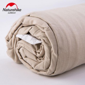 Подкладка для спального мешка Naturehike NH15S012-E (размер L), хлопок, бежевыйП. . фото 3