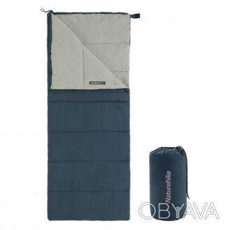 Спальный мешок Naturehike F150 NH22MSD05 левый, темно-голубого цветаОписание спа. . фото 1