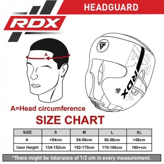 
Боксерський шолом RDX F6 Matte Silver Використовуй максимальний захист, інтегру. . фото 7