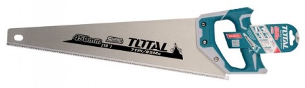 Краткое описание:
Ножовка TOTAL THT55450 7 зубьев на дюйм, длина 450мм.
Расширен. . фото 2