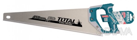 Краткое описание:
Ножовка TOTAL THT55450 7 зубьев на дюйм, длина 450мм.
Расширен. . фото 1