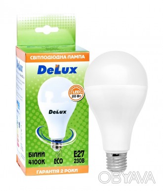Лампа светодиодная DELUX BL 80 20 Вт 4100K 220В E27
 Код товара: 90011734 / 9002. . фото 1