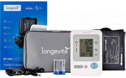 Автоматический тонометр Longevita BP-1304. Киев. фото 1 Автоматический тонометр Longevita BP-1304. Киев. фото 1
