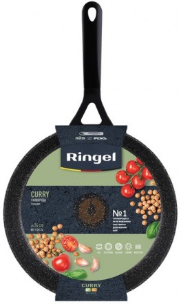 Короткий опис:
Сковорода RINGEL Curry 24 смДіаметр: 24 смВисота борту: 4.5 смТов. . фото 4